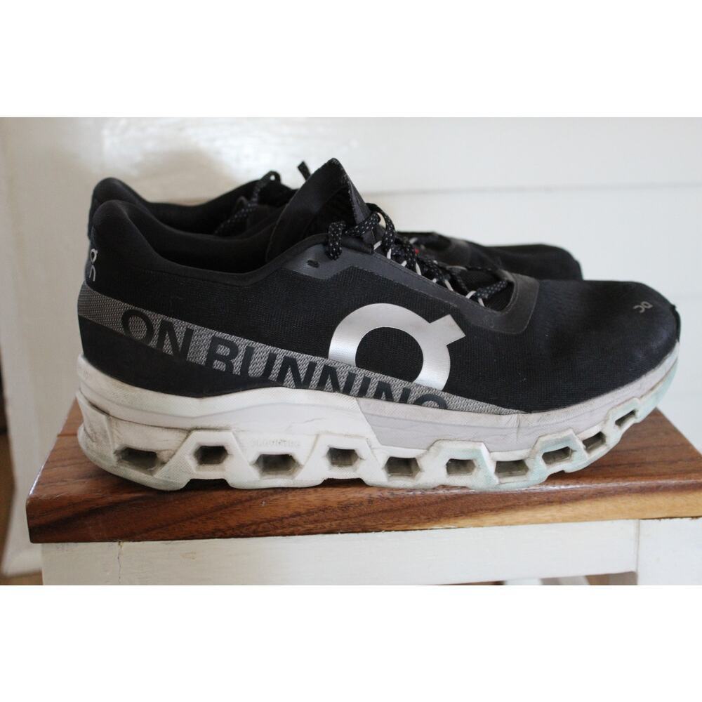 Men's On Running Cloudmonster Black Running Shoes Sneakers Size13 - Picture 5 of 11